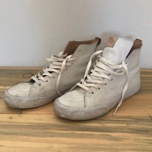 Vans Leather High Tops